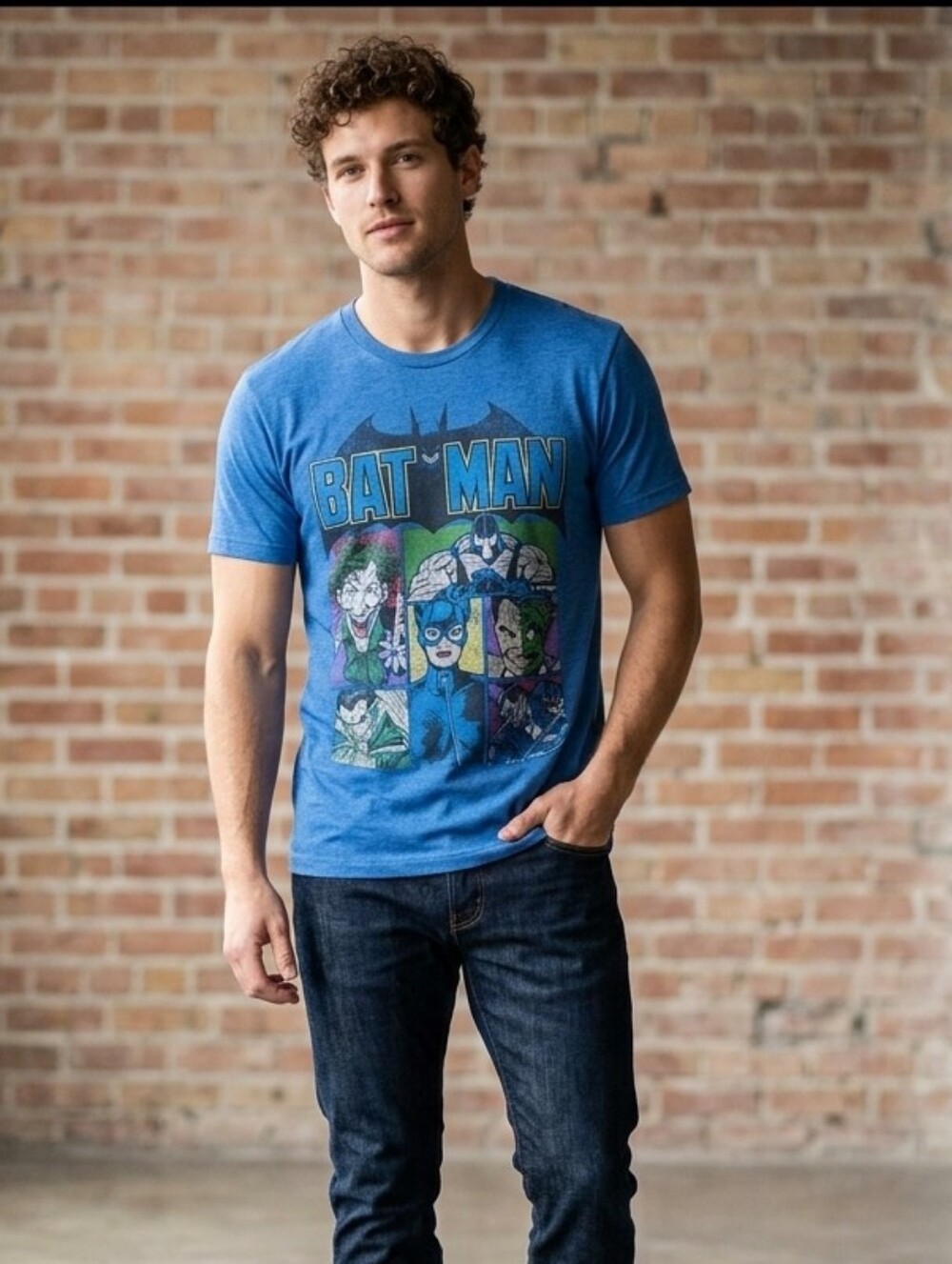 Batman Joker Catwoman Penguin T SHIRT